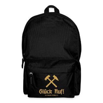 Good luck! - Ruhrpott - Zeche - Zollverein - Backpack - black - Front