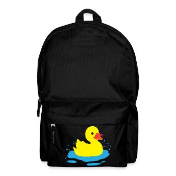 Eine glückliche Ente - Rucksack - Schwarz - Vorne