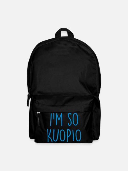Kuopio Finland - Rucksack - Schwarz