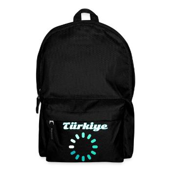 Turkey Charging Circle Turquoise - Backpack - black - Front