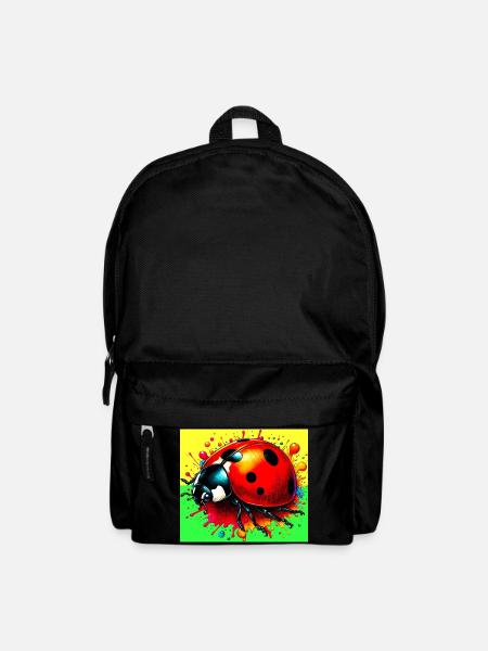 Marienkäfer - Rucksack - Schwarz