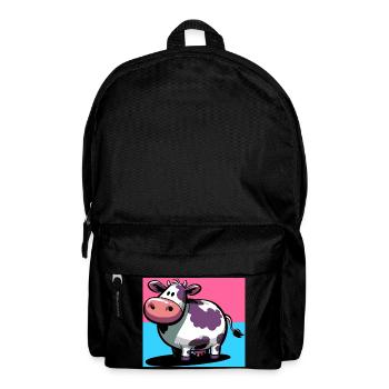 cow - Backpack - black - Front