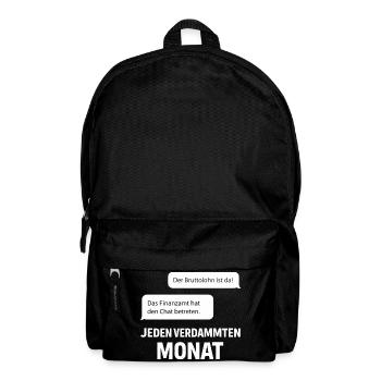 Tax office enters the chat - Backpack - black - Front