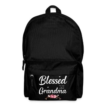 Proud to Be Called Grandma Shirt - Backpack - black - Front