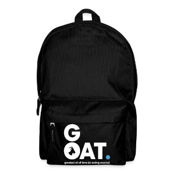 GOAT Snack Saying - Backpack - black - Front