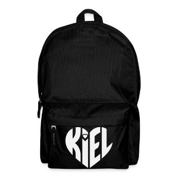 Kiel Heart Typography - Backpack - black - Front