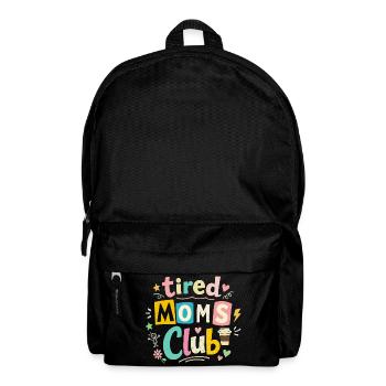 Müde Mamas Club - Kaffee Mama Humor - Rucksack - Schwarz - Vorne