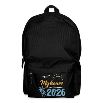 Mykonos 2026 - Backpack - black - Front