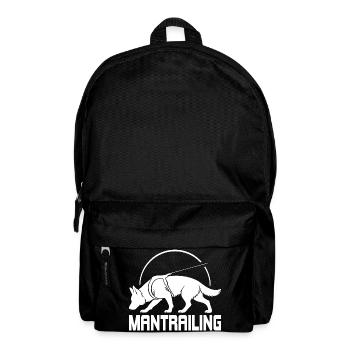 German Shepherd Mantrailing Dog Sports Dogs - Backpack - black - Front