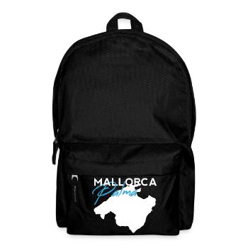 Palma Mallorca Lettering Modern Brush Style - Backpack - black - Front