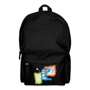 Soccer Soccer Players - Backpack - black - Front