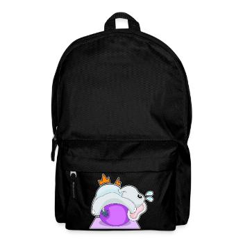 Elefant Yoga Fitness Gymnastik - Rucksack - Schwarz - Vorne
