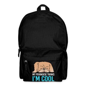 Pekinese Peningese - Rucksack - Schwarz - Vorne