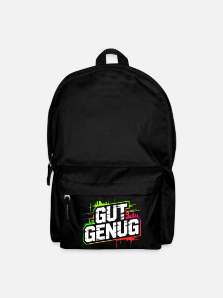 Gut Genug Selbstliebe Ich Bin Gut Genug Selbstwert - Rucksack - Schwarz