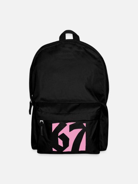 67 Minimal Streetwear Trend Design - Backpack - black