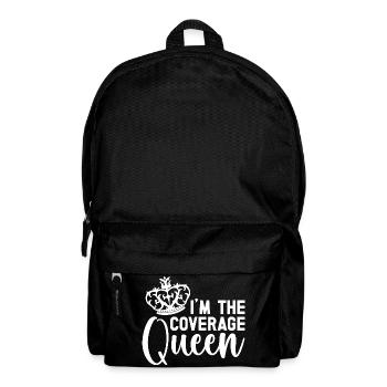 Insurance Agent Costume Coverage Queen Medicare - Rucksack - Schwarz - Vorne