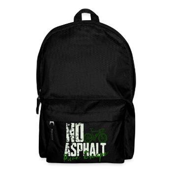 No Asphalt Pure Escape - Backpack - black - Front