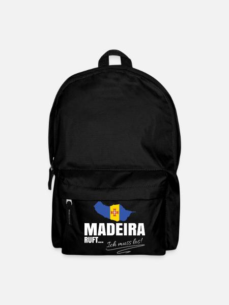 Madeira Auswandern - Rucksack - Schwarz