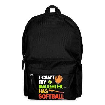 Softball Mom Softball Mom - Backpack - black - Front