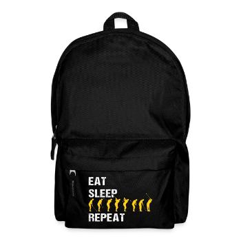 GOLF | Eat Sleep Golf Repeat Golf Swing - Sac à dos - noir - Devant