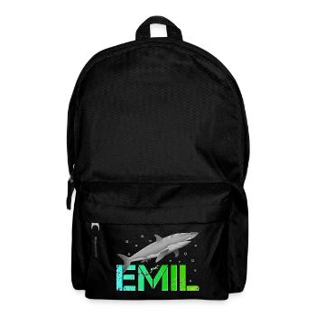 Emil Geburtstag Emil Namenstag - Rucksack - Schwarz - Vorne