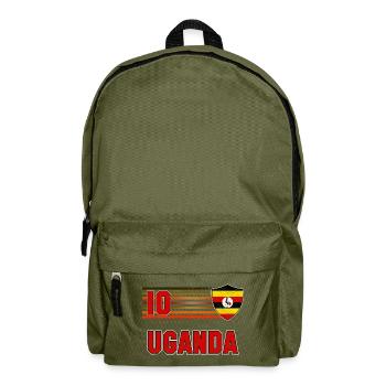 Uganda Football Team - Backpack - olive green - Front