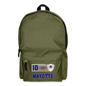 Mayotte Football Team - Backpack - olive green - Front
