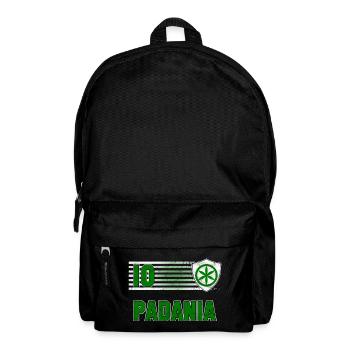 Équipe de football de Padanie - Sac à dos - noir - Devant