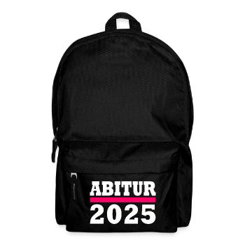 Abitur 2025 - Backpack - black - Front