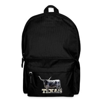 Texas Longhorns - Rucksack - Schwarz - Vorne