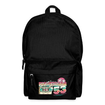 1953 Retro vintage vintage birthday gift - Backpack - black - Front