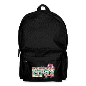 1982 Retro vintage vintage cadeau d’anniversaire - Sac à dos - noir - Devant