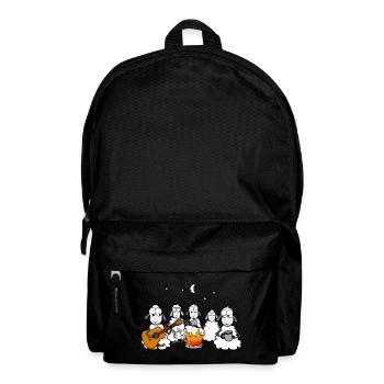 around the campfire - Backpack - black - Front