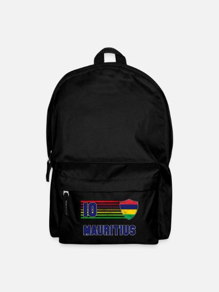 Mauritius Fußball Mannschaft - Rucksack - Schwarz