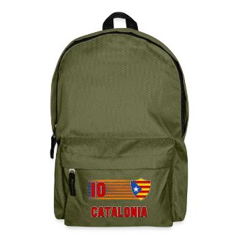Catalonia Football Team - Backpack - olive green - Front