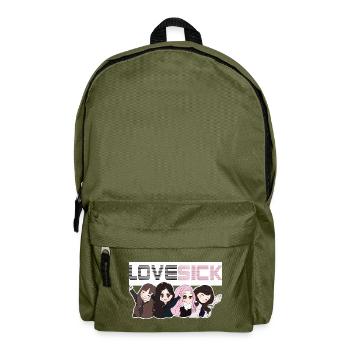 K-Pop. - Rucksack - Olivgrün - Vorne