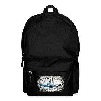 Catamaran hydrofoil - Backpack - black - Front