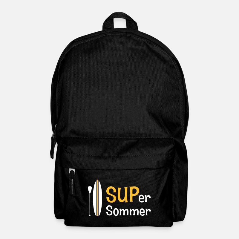 SUPer Sommer SUP Sommer mit SUP-Board - Rucksack - Schwarz