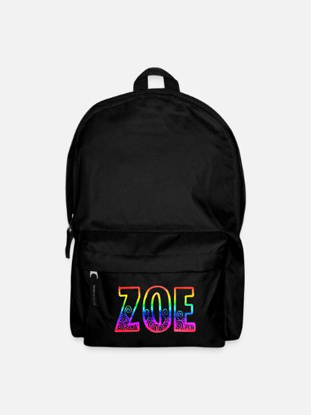 zoe rs rainbow - Backpack - black