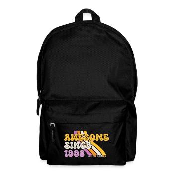 Great since 1998 Retro Vintage Birthday - Backpack - black - Front