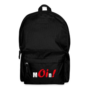 Moin Oi! Nord Punk Skinhead Funny nordisch - Rucksack - Schwarz - Vorne