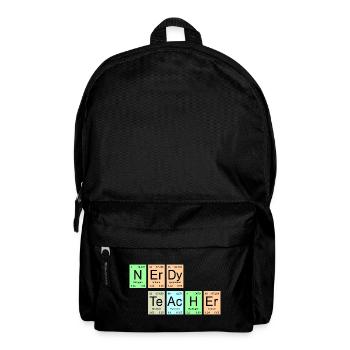Periodic Table - NErDy TeachEr - Backpack - black - Front