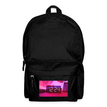Time – 12:24 PM - Backpack - black - Front