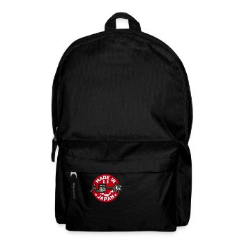 Made in Japan Rising Sun Flag JDM Drift Car Tuning - Rucksack - Schwarz - Vorne