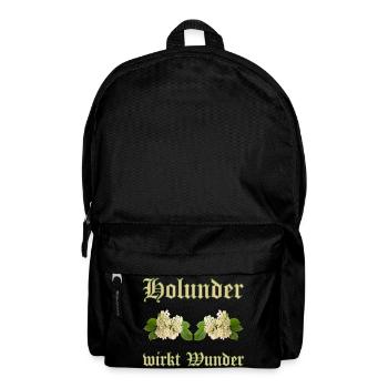 Le sureau fait des merveilles - Sac à dos - noir - Devant