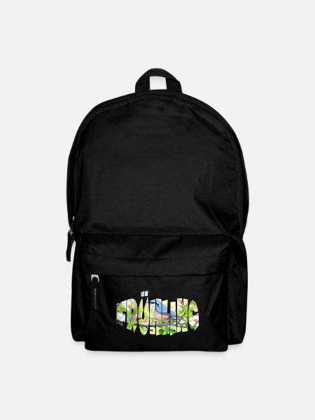 frühling 1 - Rucksack - Schwarz
