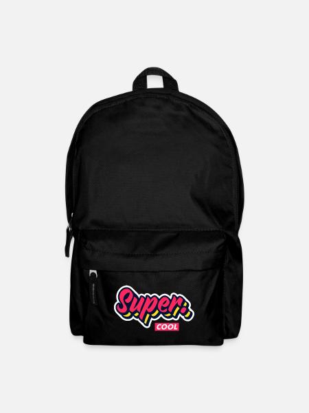Super Cool - Rucksack - Schwarz