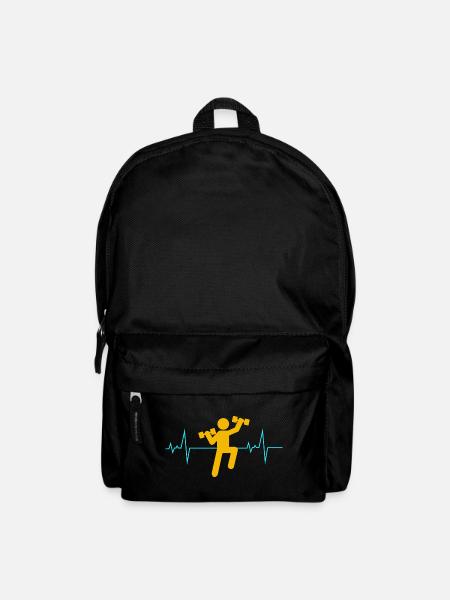 Wassergymnastik Aquatische Fitness Herzschlag - Rucksack - Schwarz