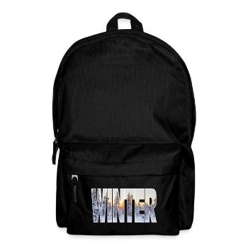 Winter - Backpack - black - Front