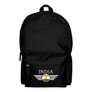 India Splendor of Colors T-Shirt - Backpack - black - Front